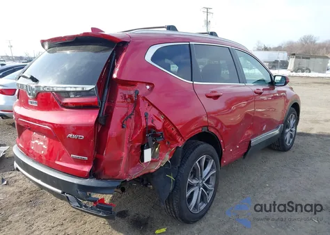 2021 Honda Cr-V Awd Touring z USA, uszkodzony, nr VIN 2HKRW2H92MH658058